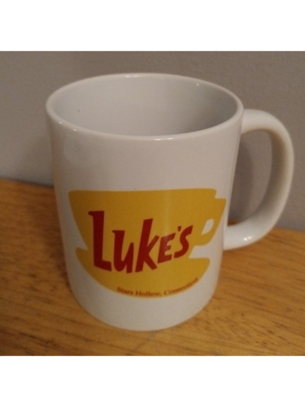 Luke's Diner Stars Hollow Connecticut Gilmore Girls 11oz White Ceramic Mug